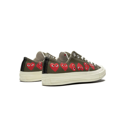 Converse Chuck Taylor All Star 70 Ox Comme des Garcons Multi Heart Green