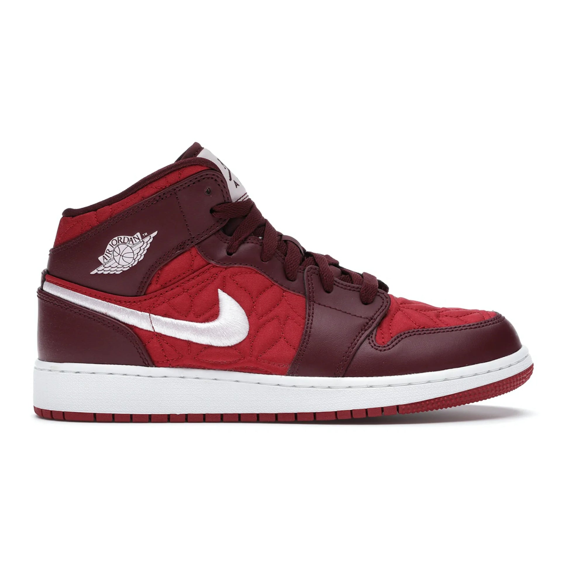 Jordan 1 Mid SE Red Quilt (GS)