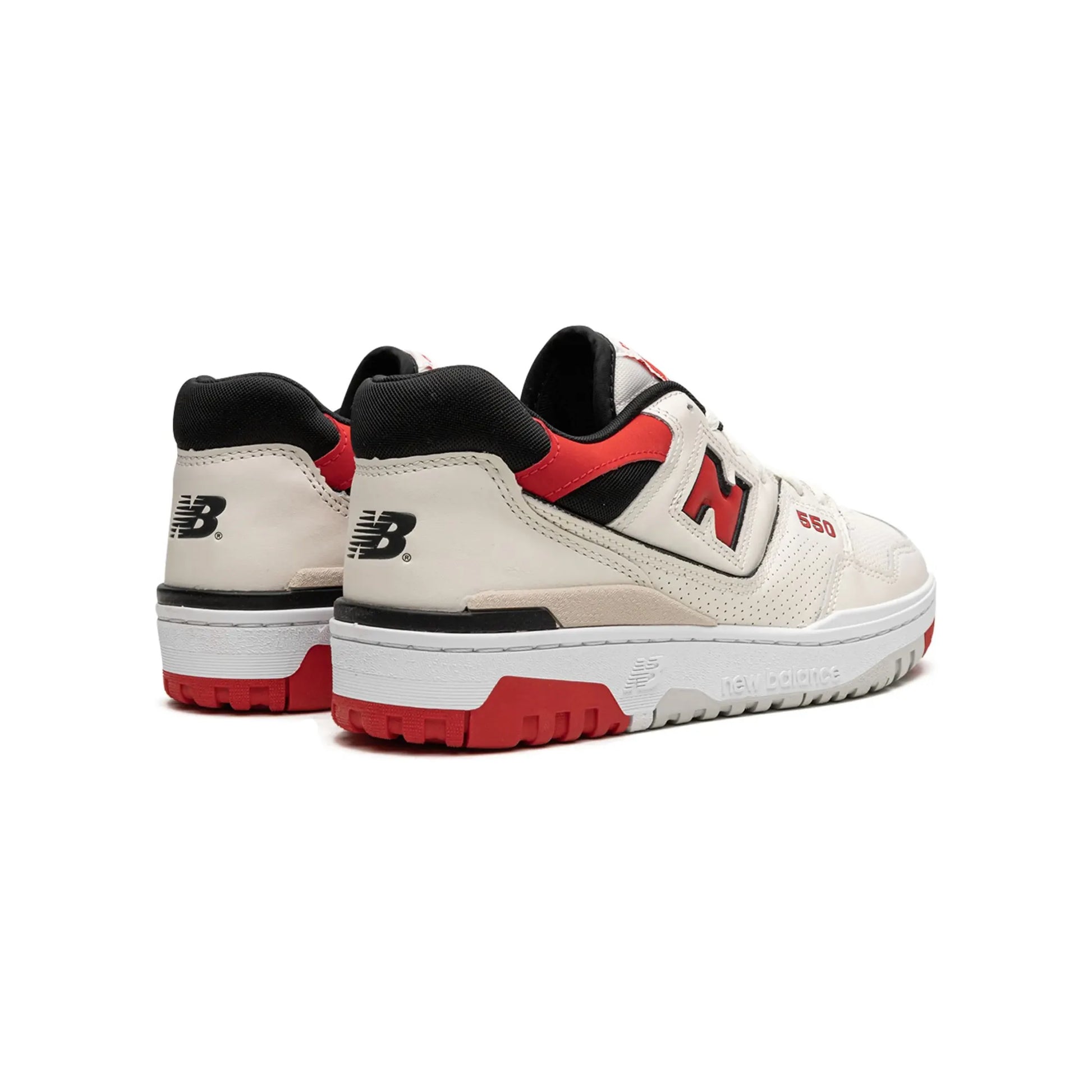 New Balance 550 Sea Salt True Red