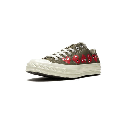 Converse Chuck Taylor All Star 70 Ox Comme des Garcons Multi Heart Green