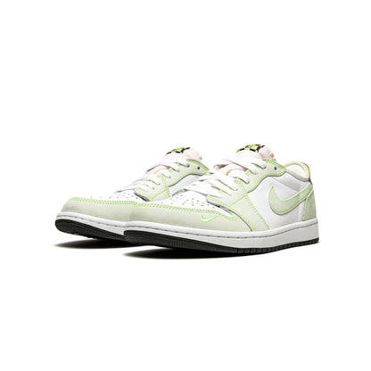 Jordan 1 Retro Low White Ghost Green Black