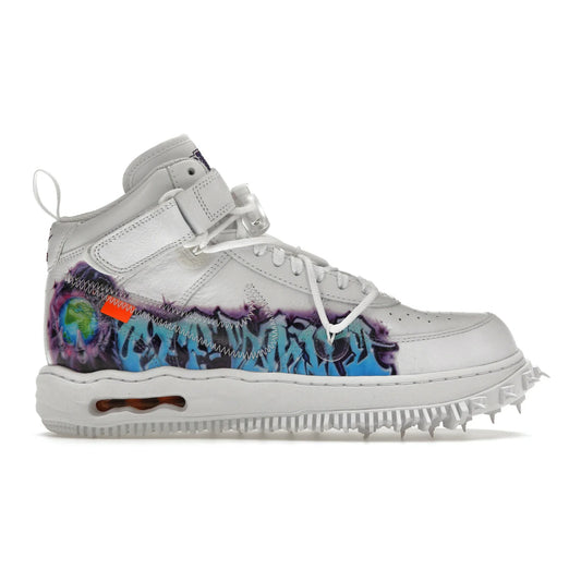 Nike Air Force 1 Mid Off-White Graffiti White