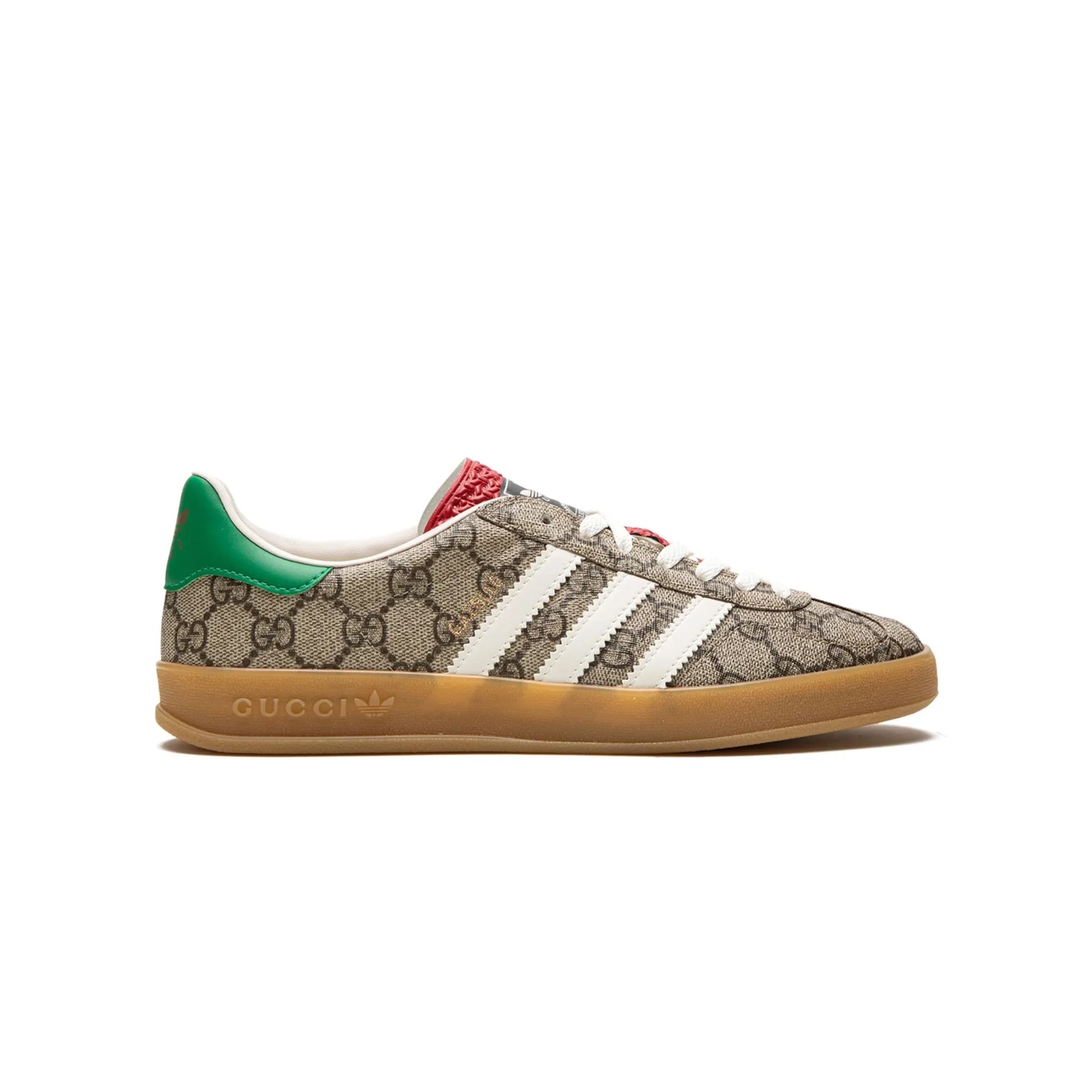 adidas x Gucci Gazelle Beige GG Monogram