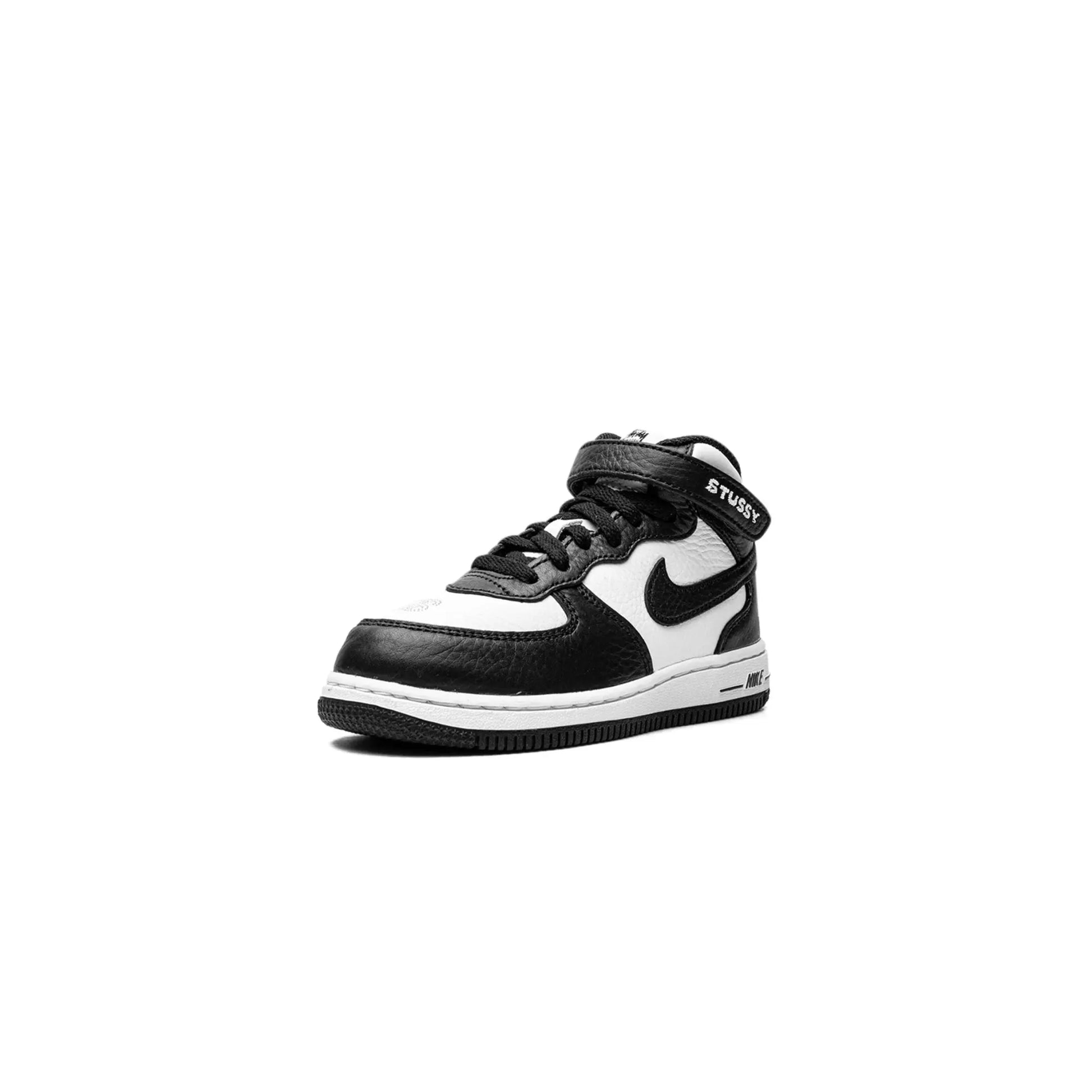 Nike Air Force 1 Mid Stussy Light Bone Black (TD)