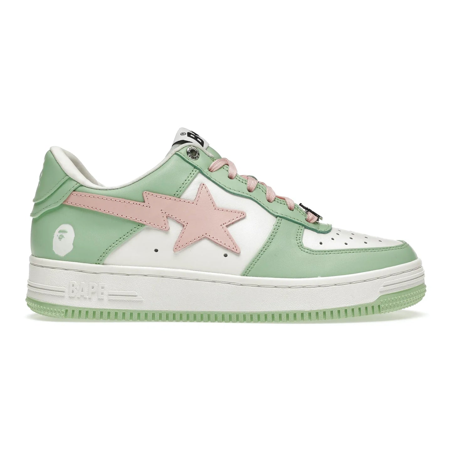 A Bathing Ape Bape Sta Pastel Green