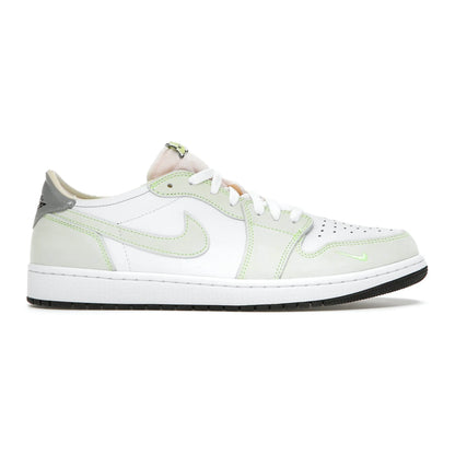 Jordan 1 Retro Low White Ghost Green Black