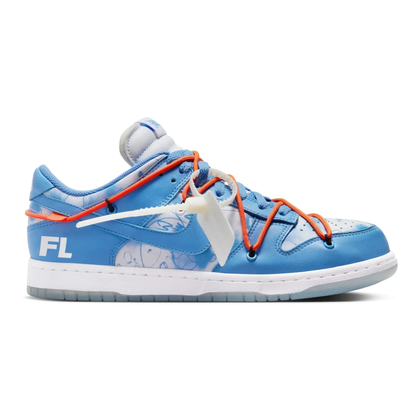 Nike Dunk Low Off-White Futura UNC