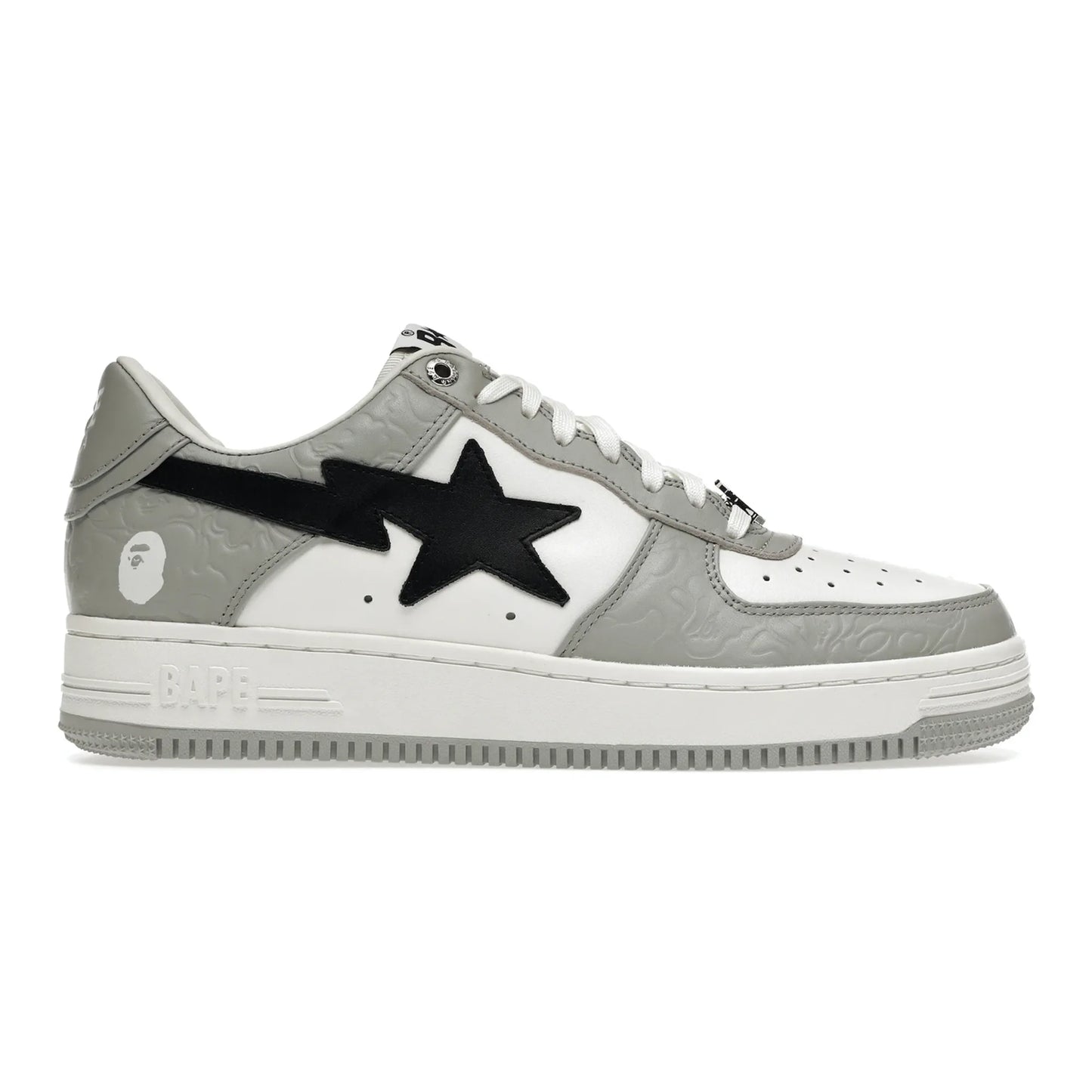 A Bathing Ape Bape Sta Low Grey Black