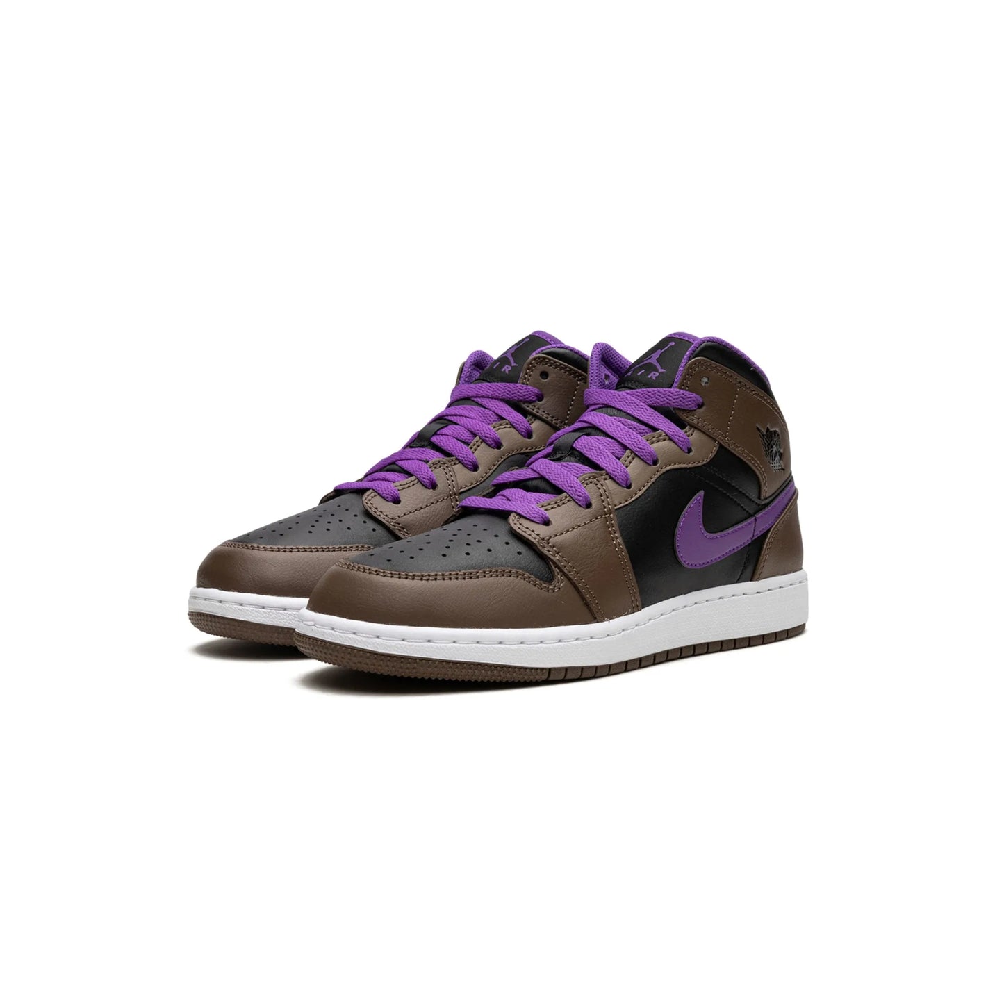 Jordan 1 Mid Purple Mocha (GS)