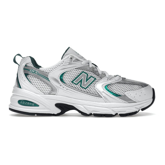 New Balance 530 White Silver Green