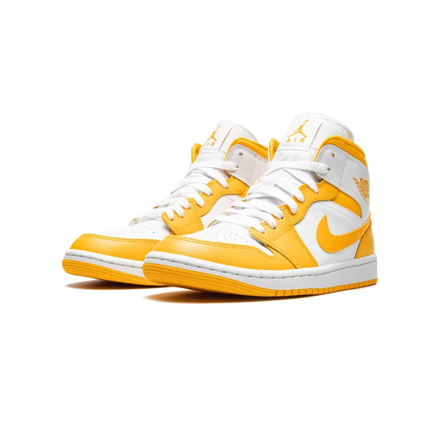 Jordan 1 Mid White University Gold (Women's)