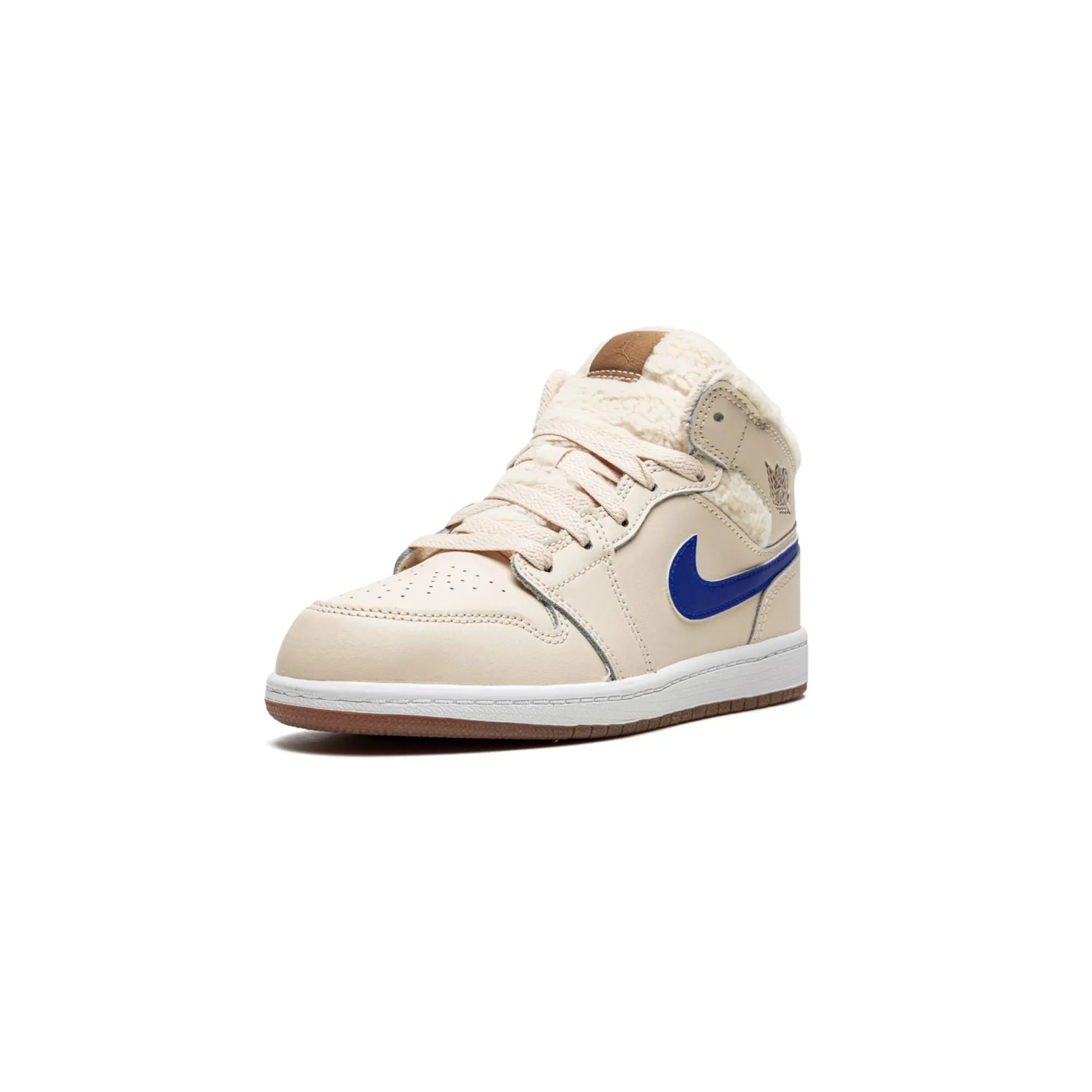 Jordan 1 Mid Utility Fleece Pearl White (PS)