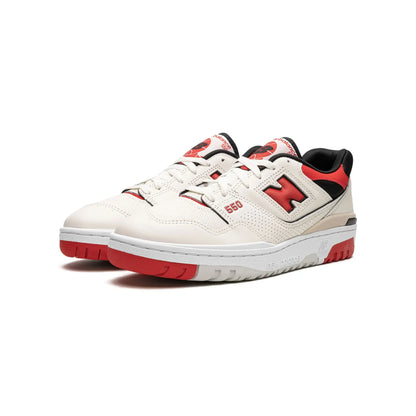 New Balance 550 Sea Salt True Red