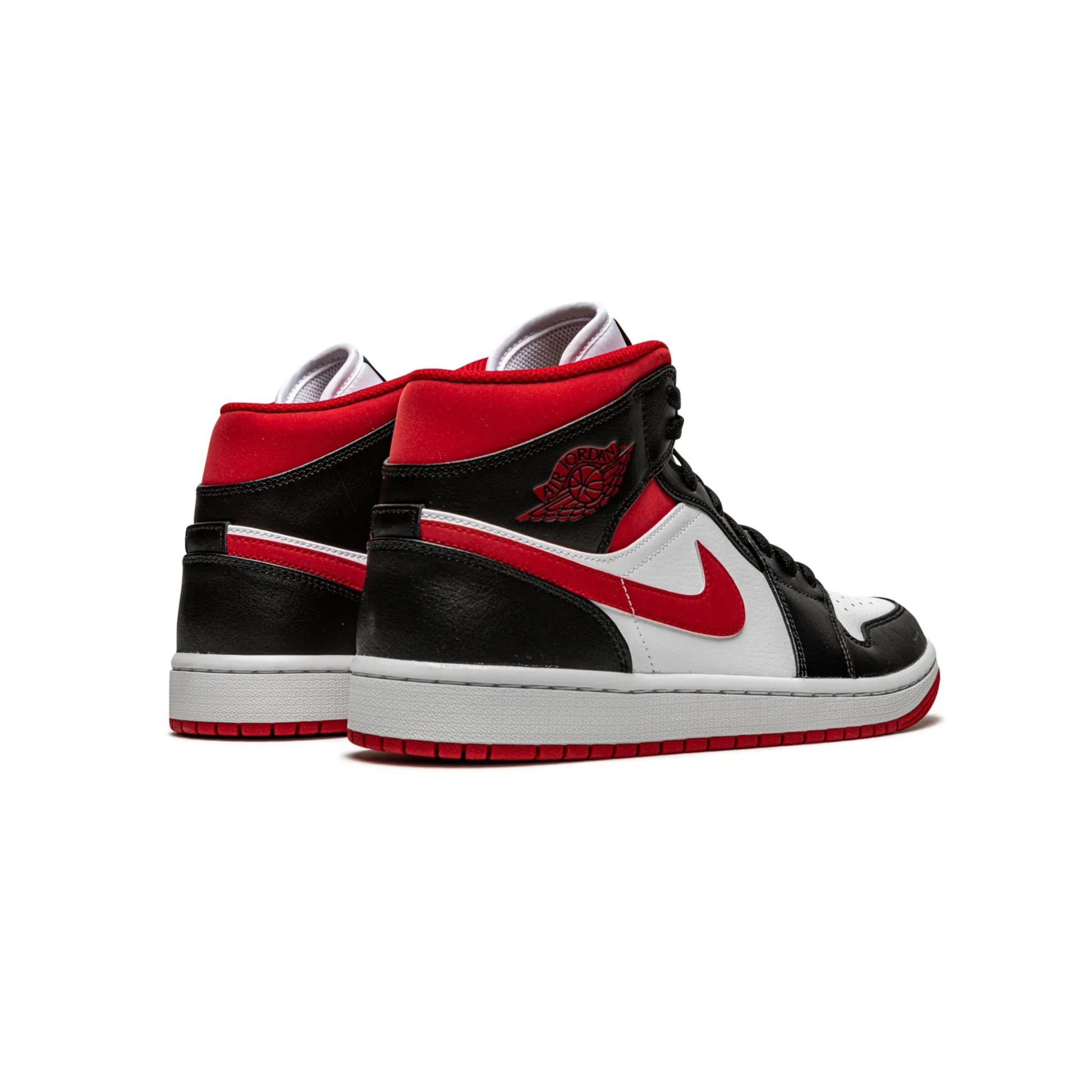 Jordan 1 Mid Gym Red Black White