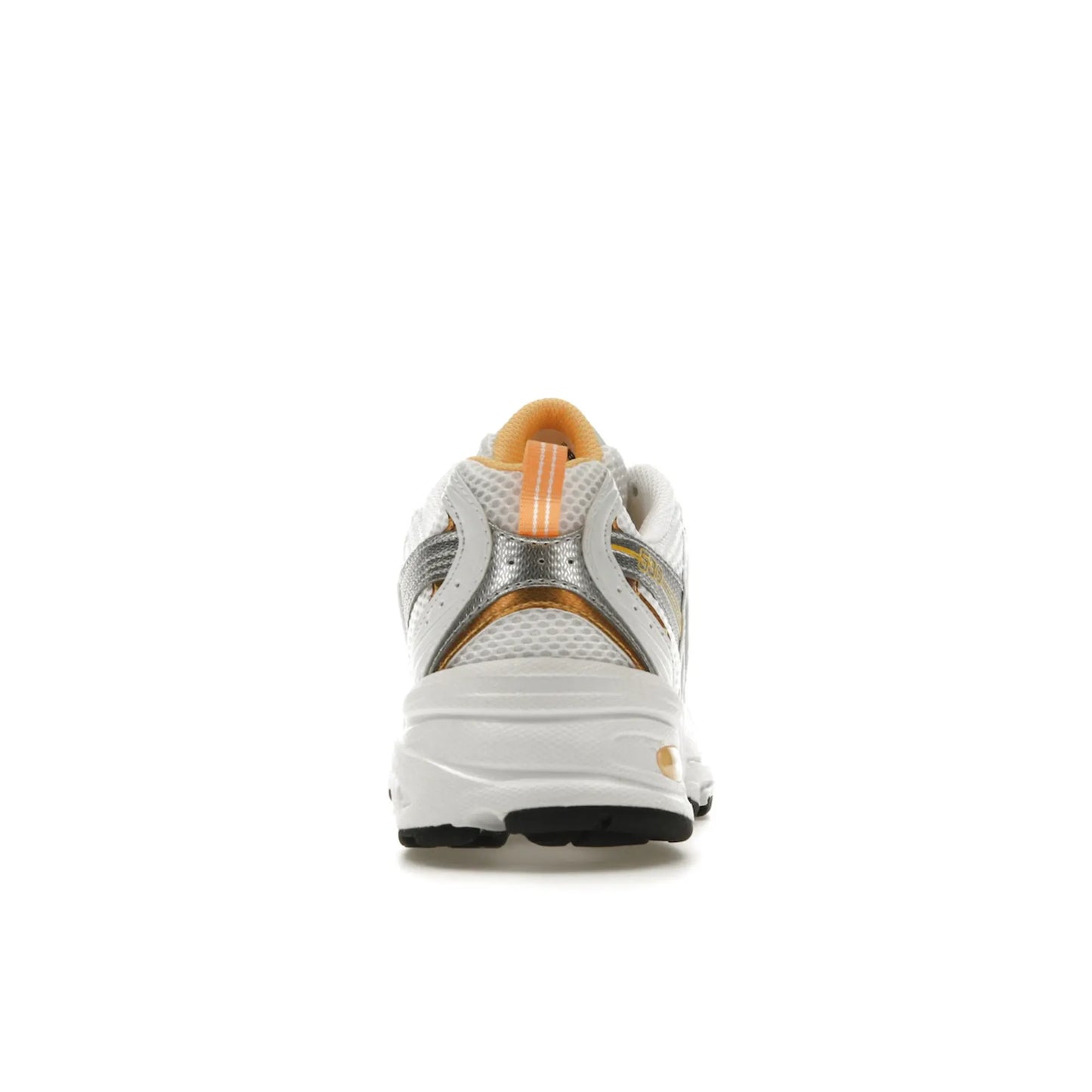 New Balance 530 White Vibrant Apricot Silver Metallic