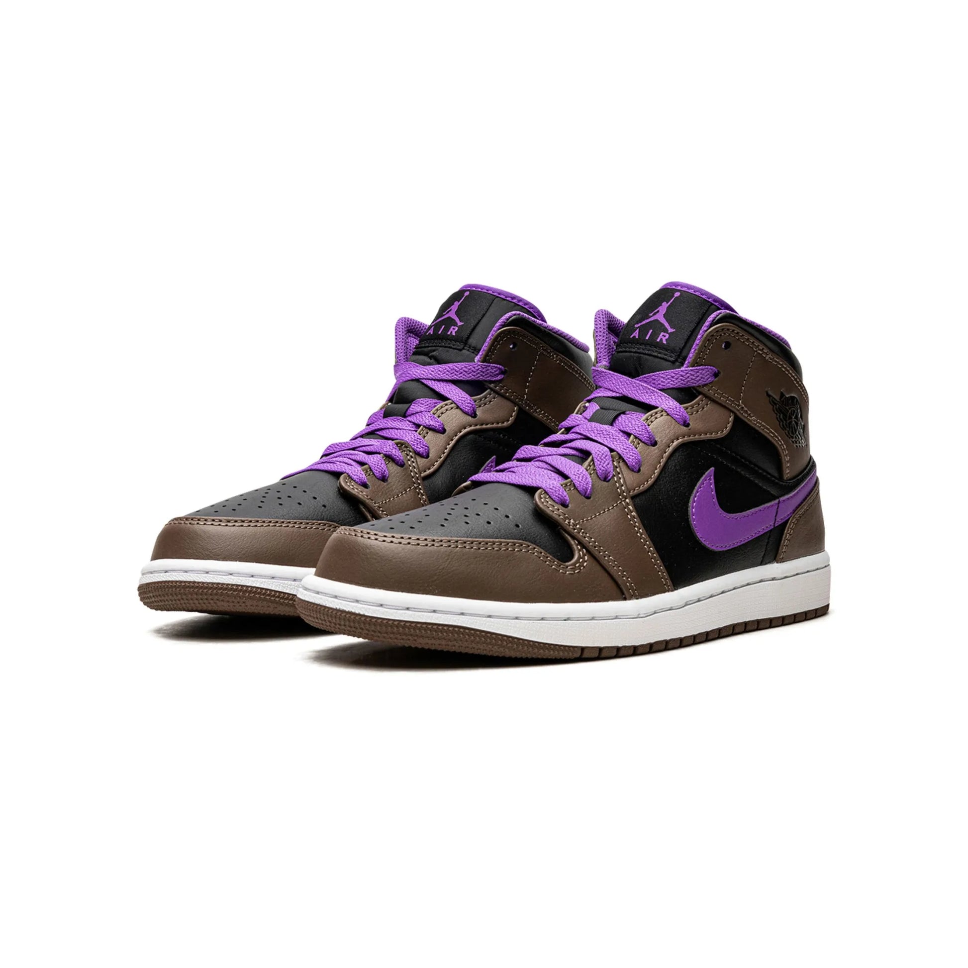 Jordan 1 Mid Purple Mocha