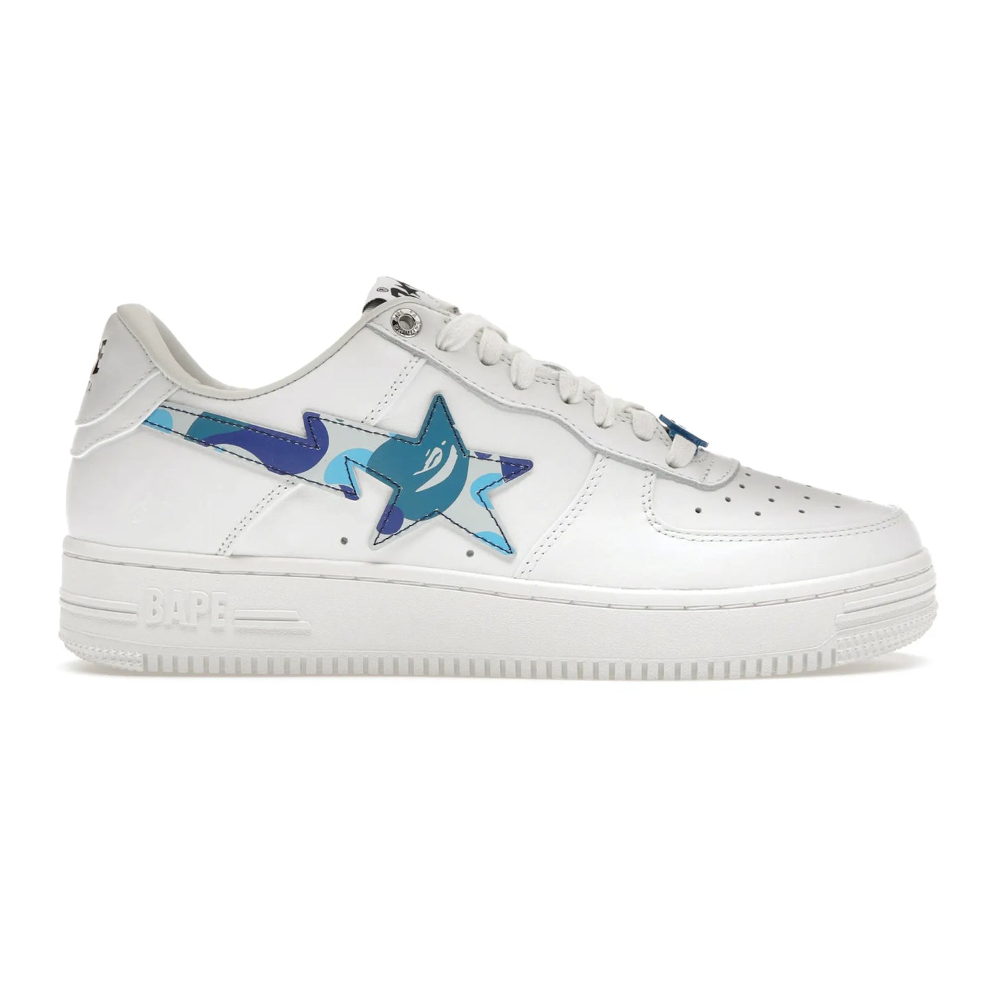 A Bathing Ape Bape Sta Low ABC Camo White Blue (2022)