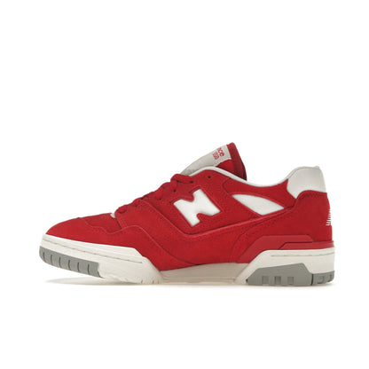 New Balance 550 Suede Pack Team Red