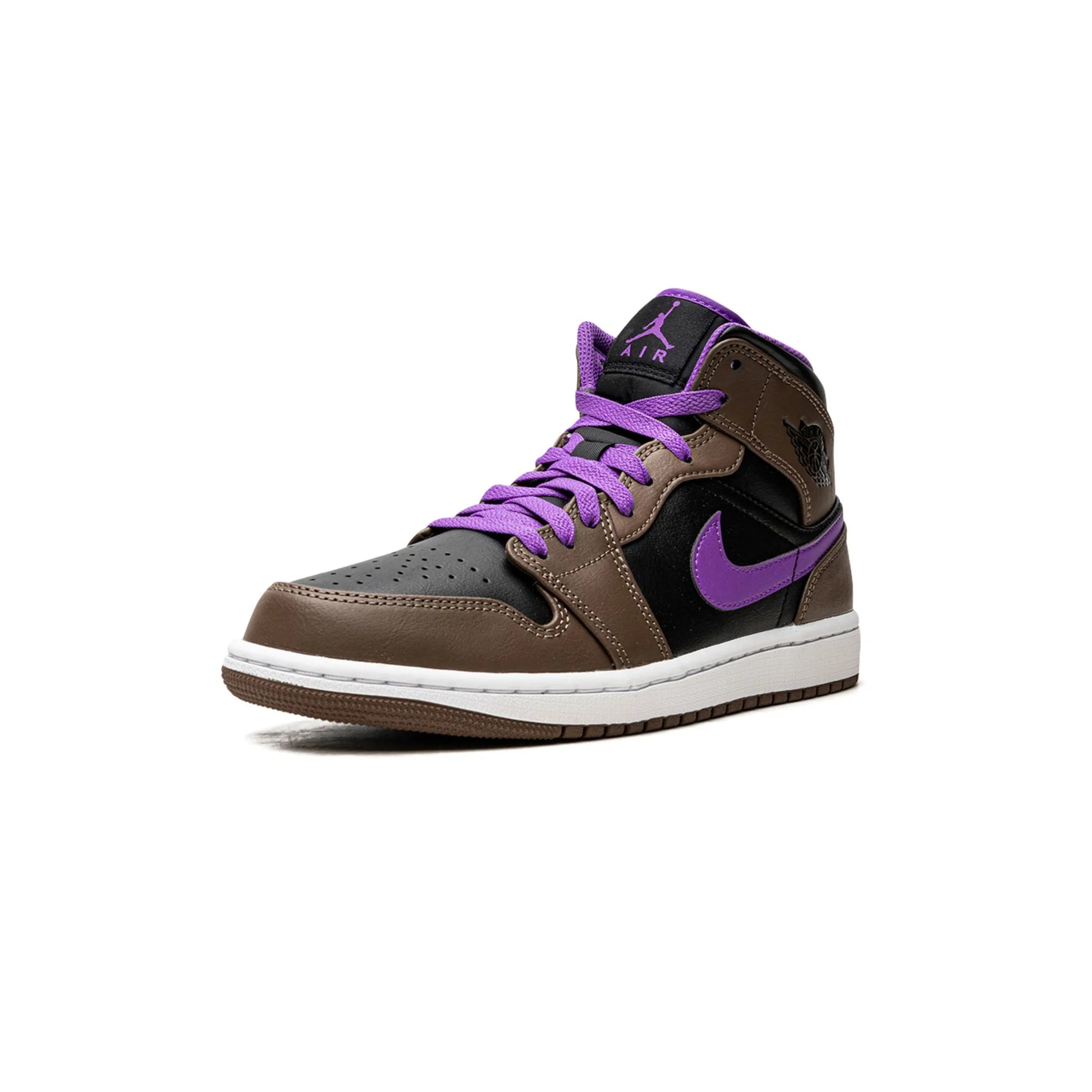 Jordan 1 Mid Purple Mocha