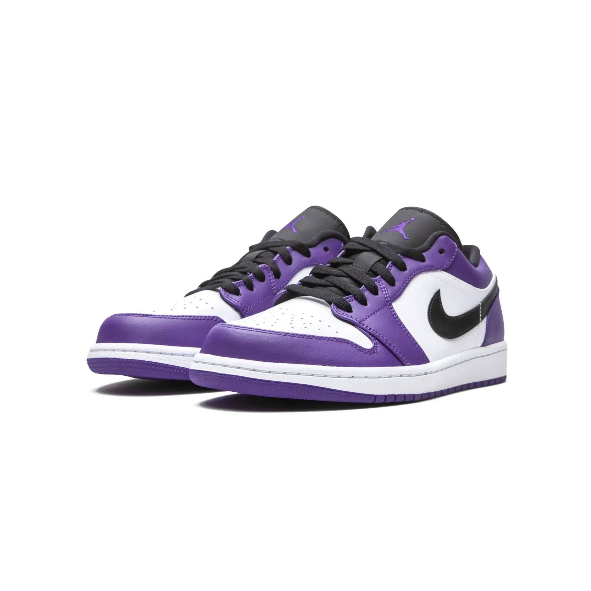 Jordan 1 Low Court Purple White