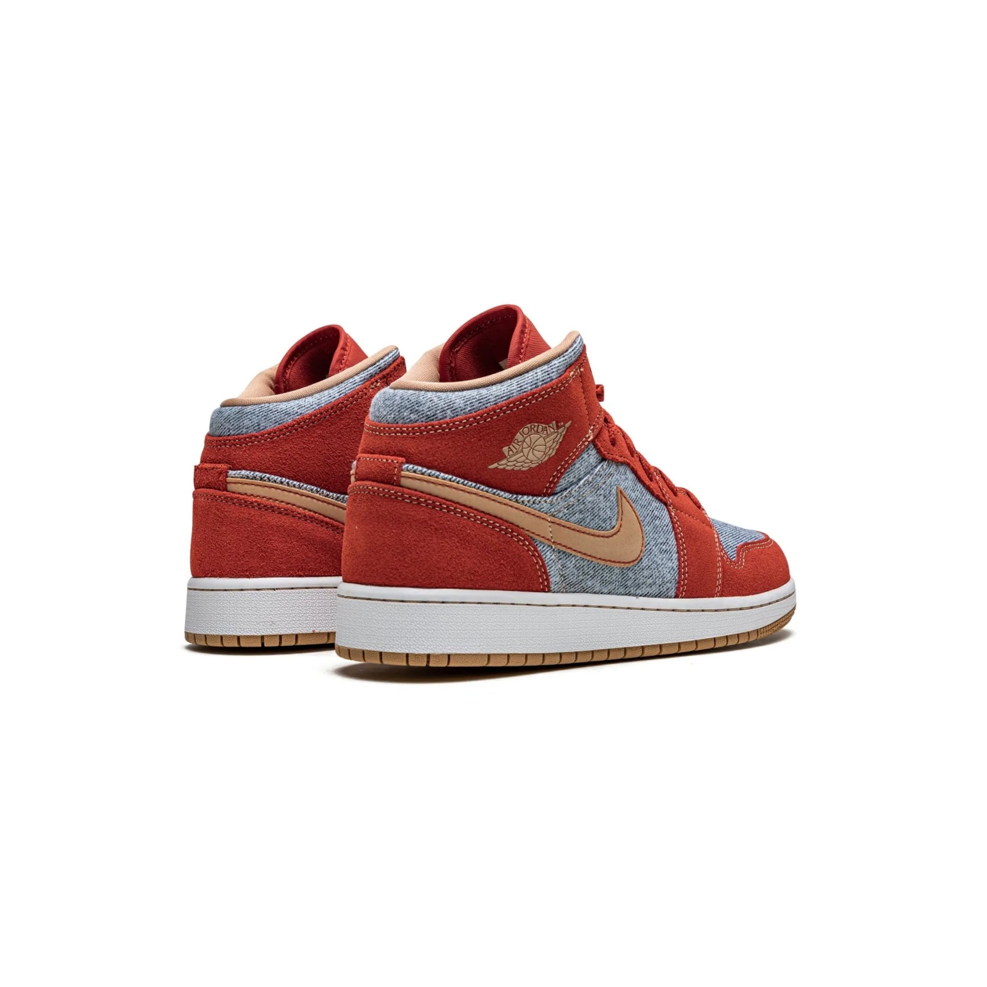 Jordan 1 Mid Denim Red (GS)