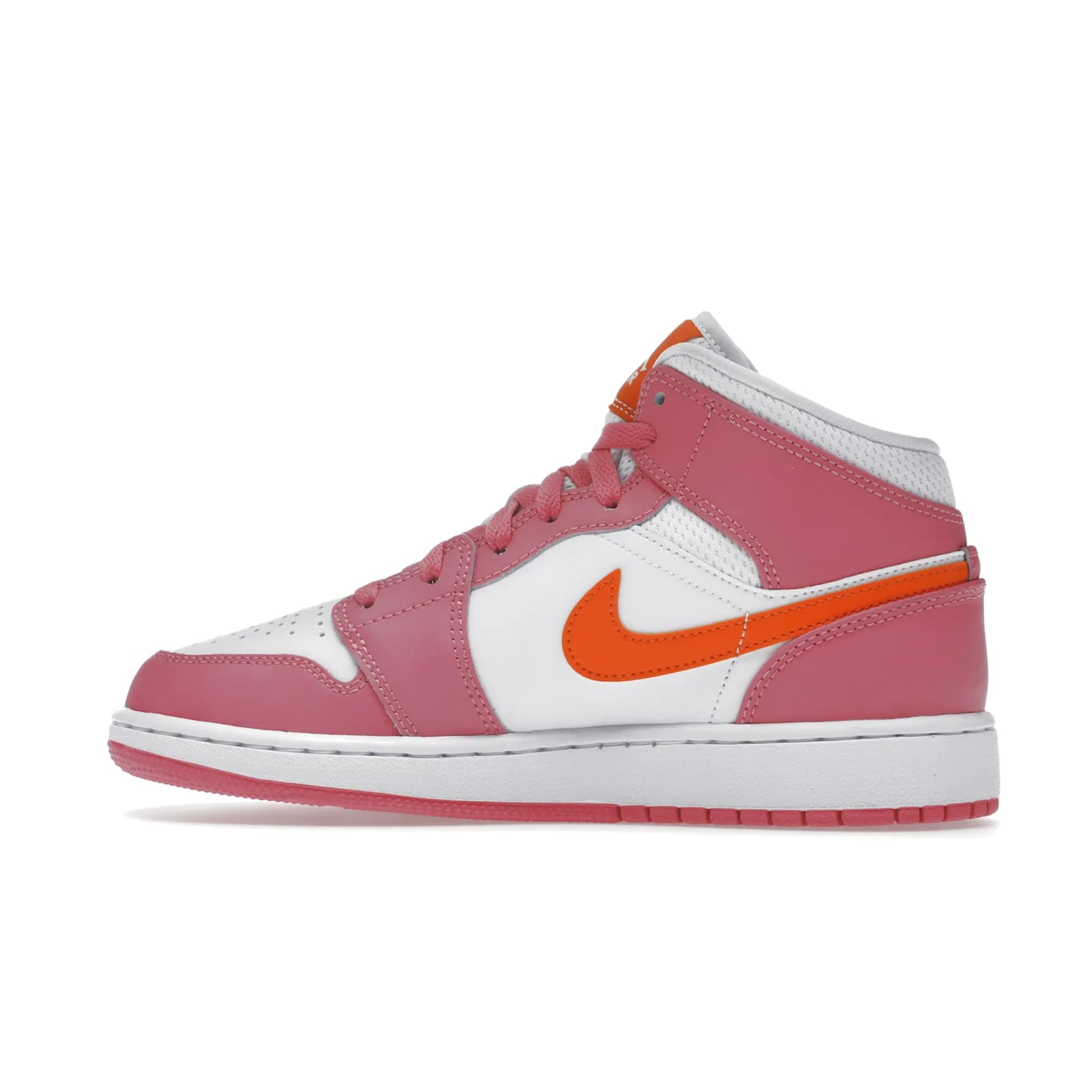 Jordan 1 Mid Pinksicle Safety Orange (GS)