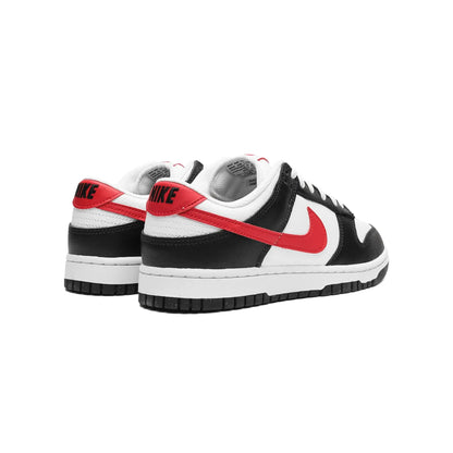 Nike Dunk Low Retro Red Swoosh Panda