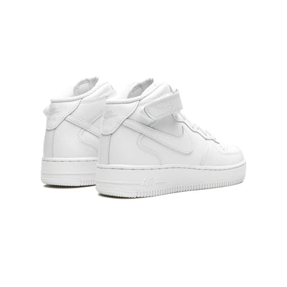 Nike Air Force 1 Mid Triple White (Women's)