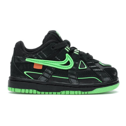 Nike Air Rubber Dunk Off-White Green Strike (TD)