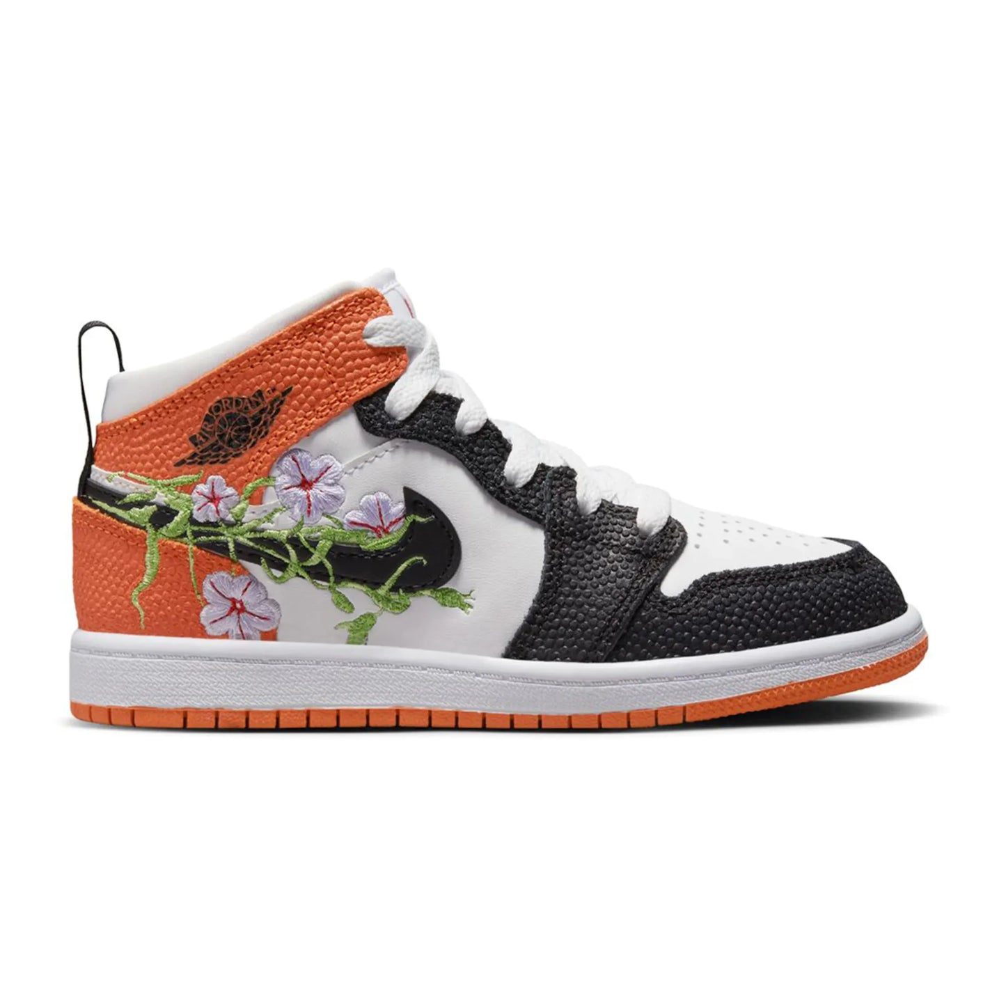 Jordan 1 Mid SE Basketball Blossom (PS)