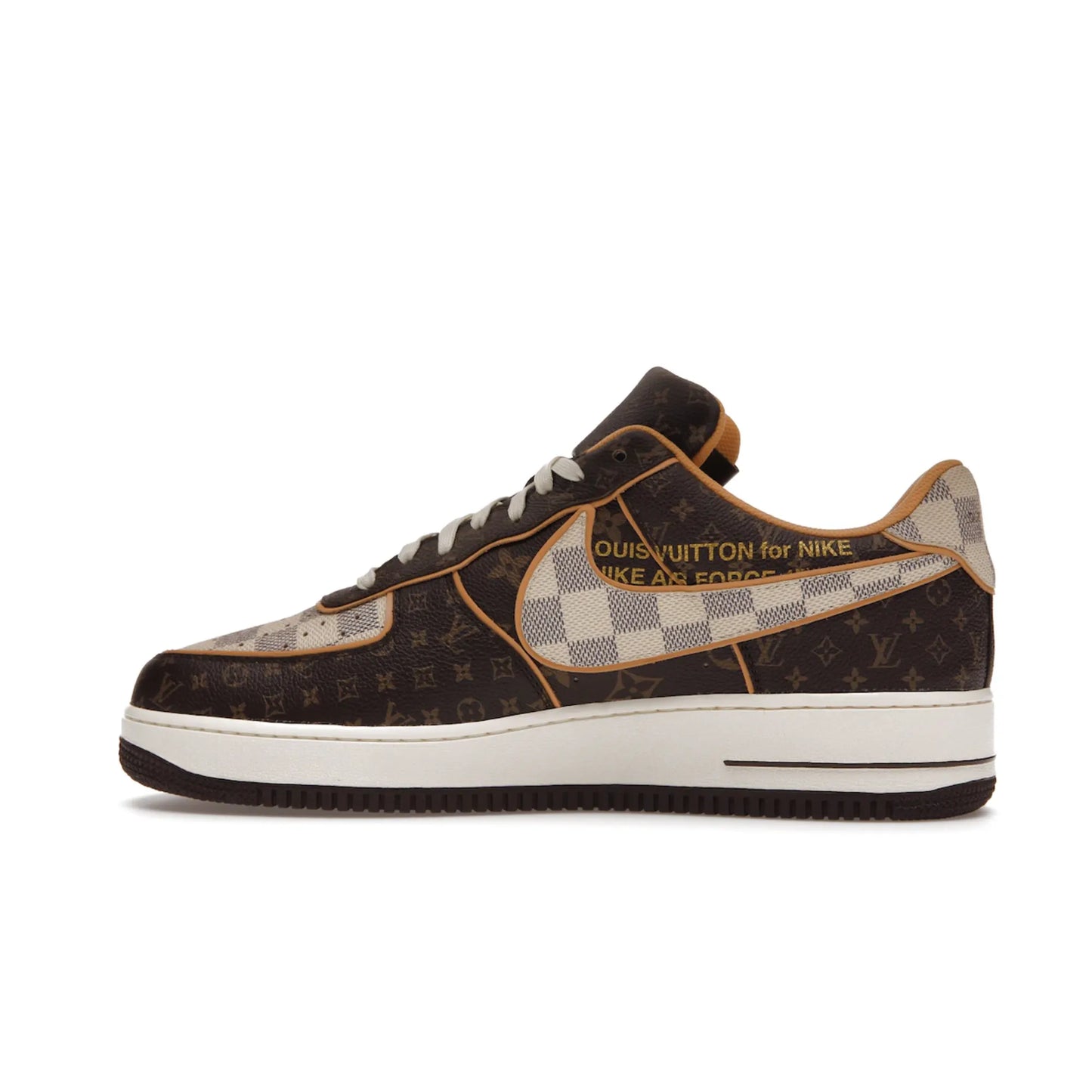 Nike Air Force 1 Low Louis Vuitton Monogram Brown Damier Azur