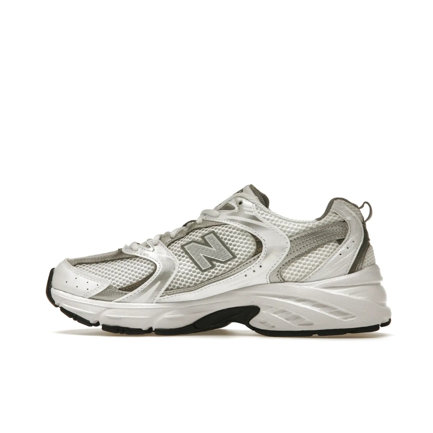 New Balance 530 White Silver Metallic