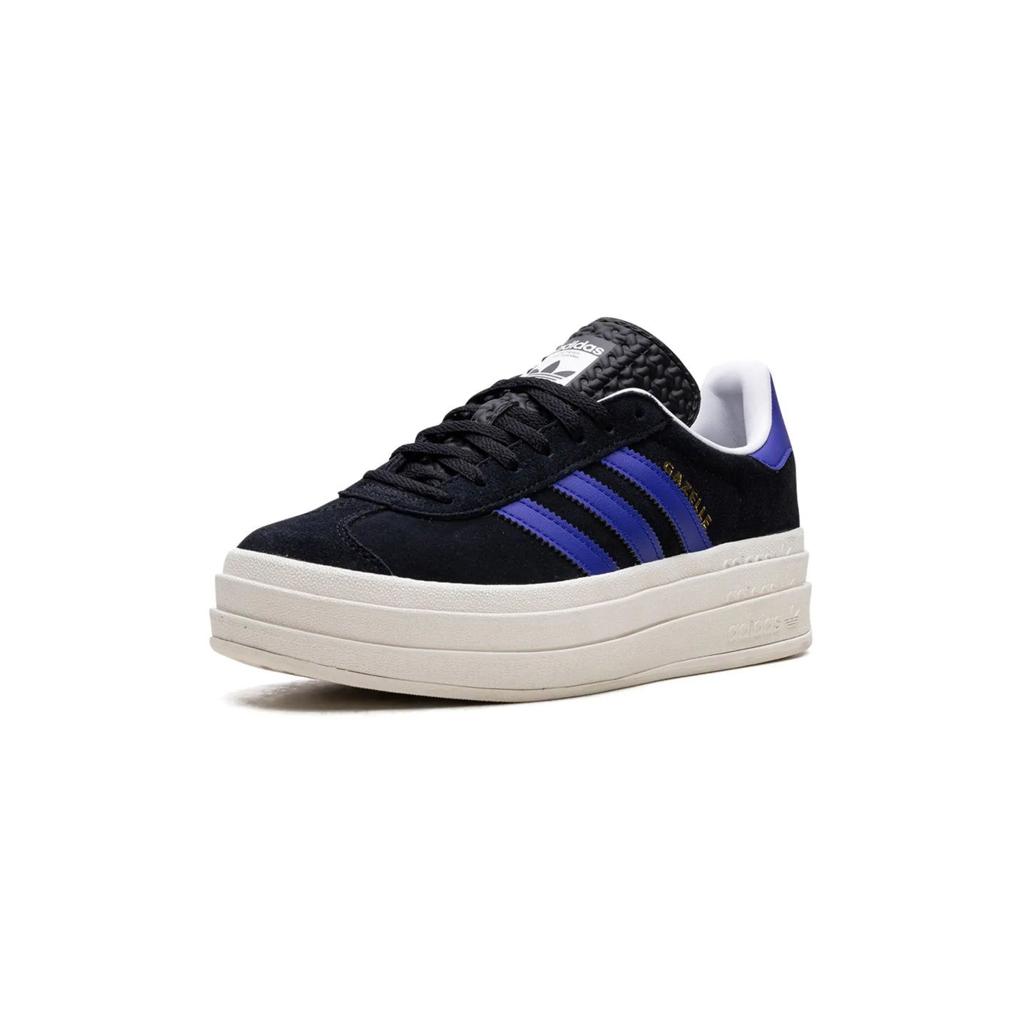 adidas Gazelle Bold Core Black Lucid Blue (Women's)