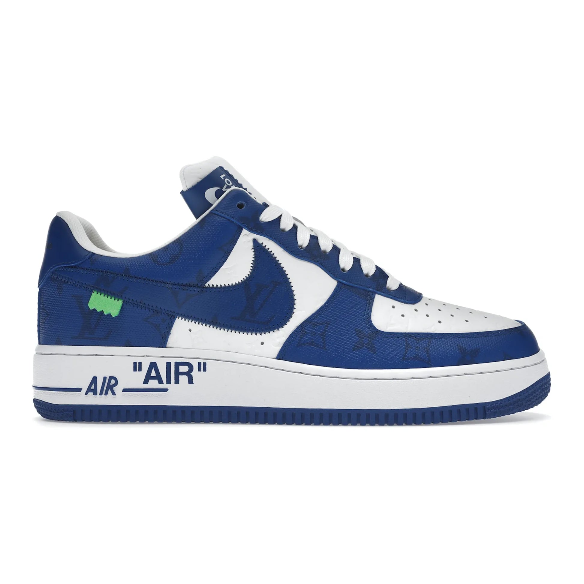 Louis Vuitton Nike Air Force 1 Low By Virgil Abloh White Royal