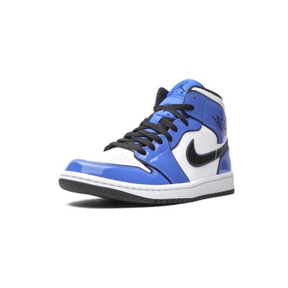 Jordan 1 Mid Signal Blue