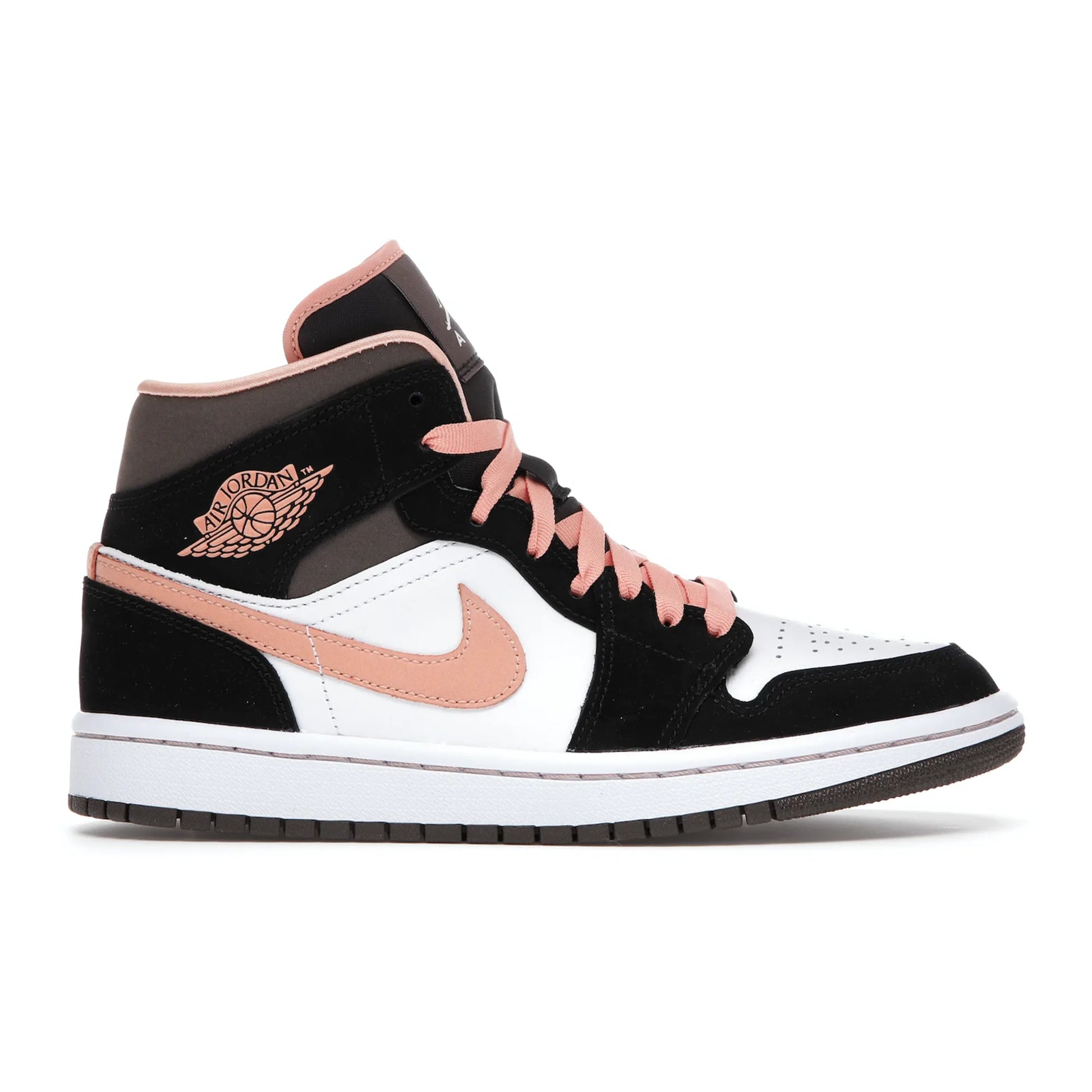 Jordan 1 Mid Peach Mocha (Women's)