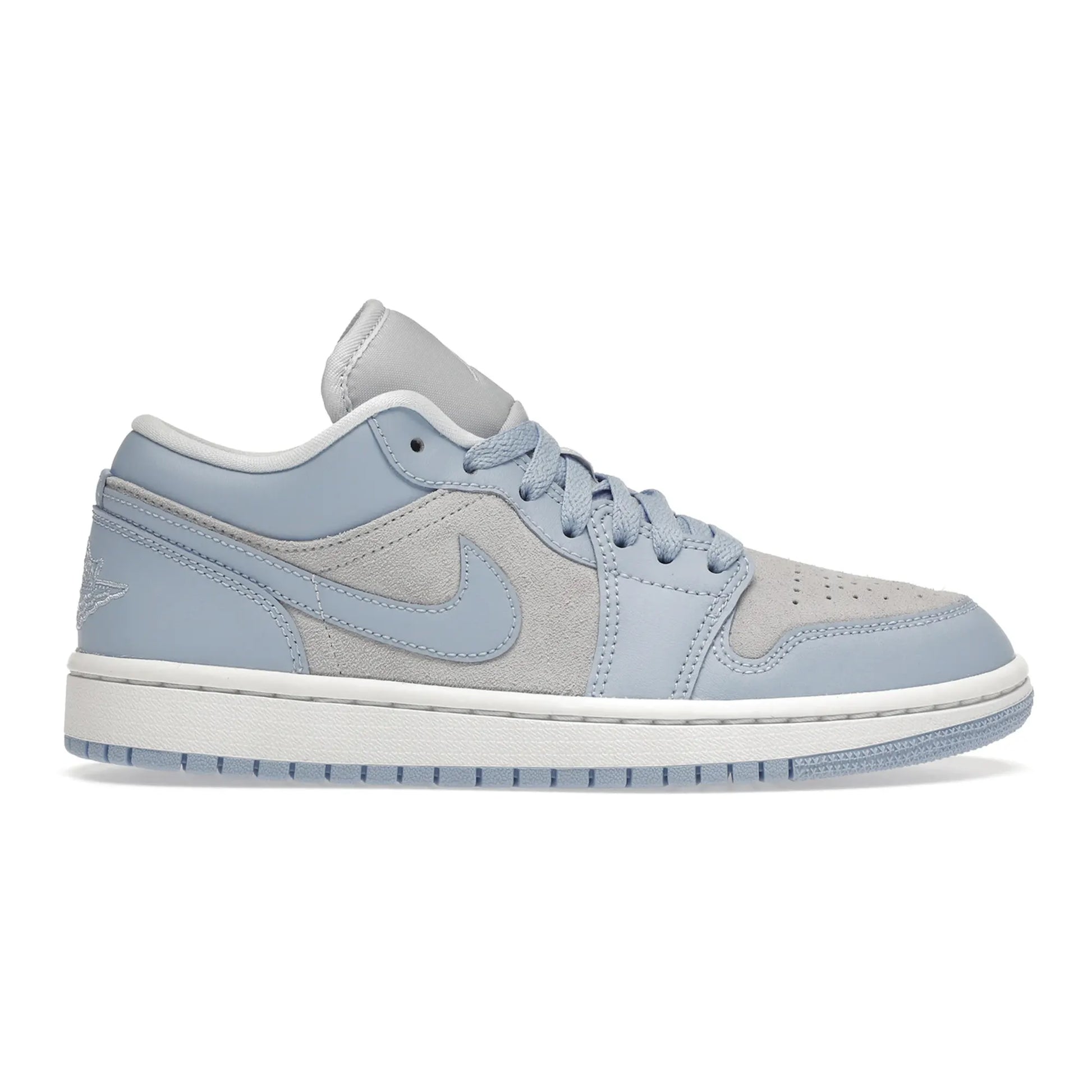 Jordan 1 Low Football Grey Aluminum (Women's)