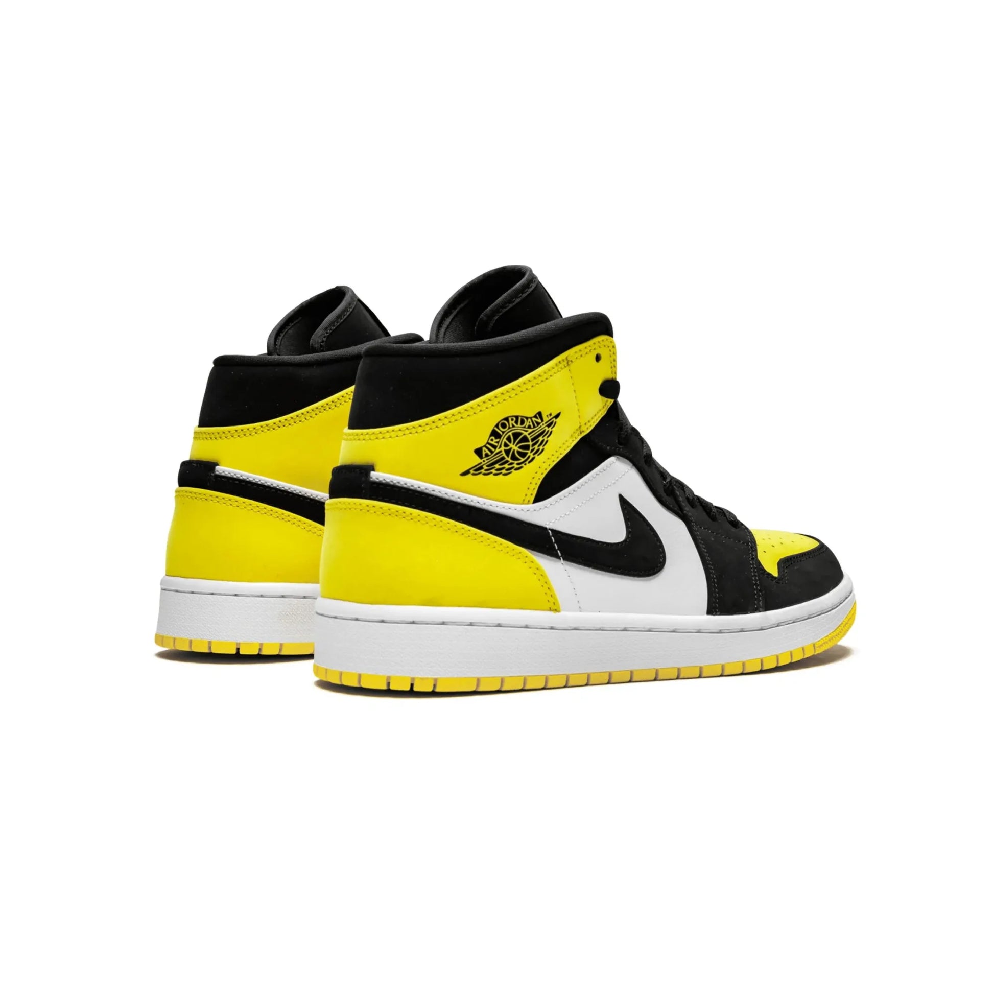 Jordan 1 Mid Yellow Toe Black