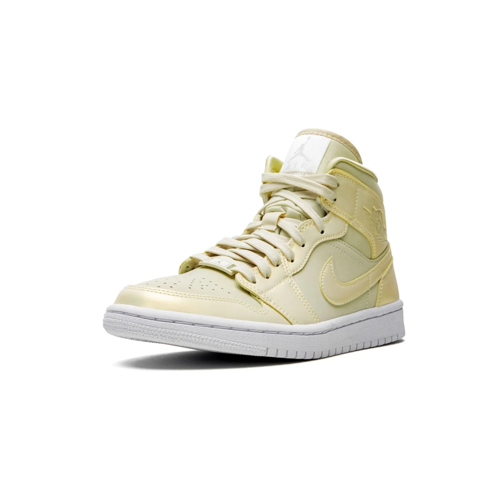 Jordan 1 Mid Goose Feather Yellow (Women's)