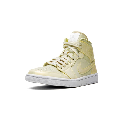 Jordan 1 Mid Goose Feather Yellow (Women's)