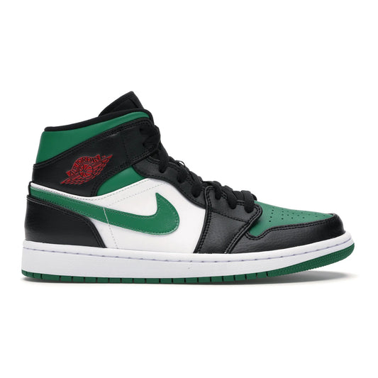 Jordan 1 Mid Green Toe