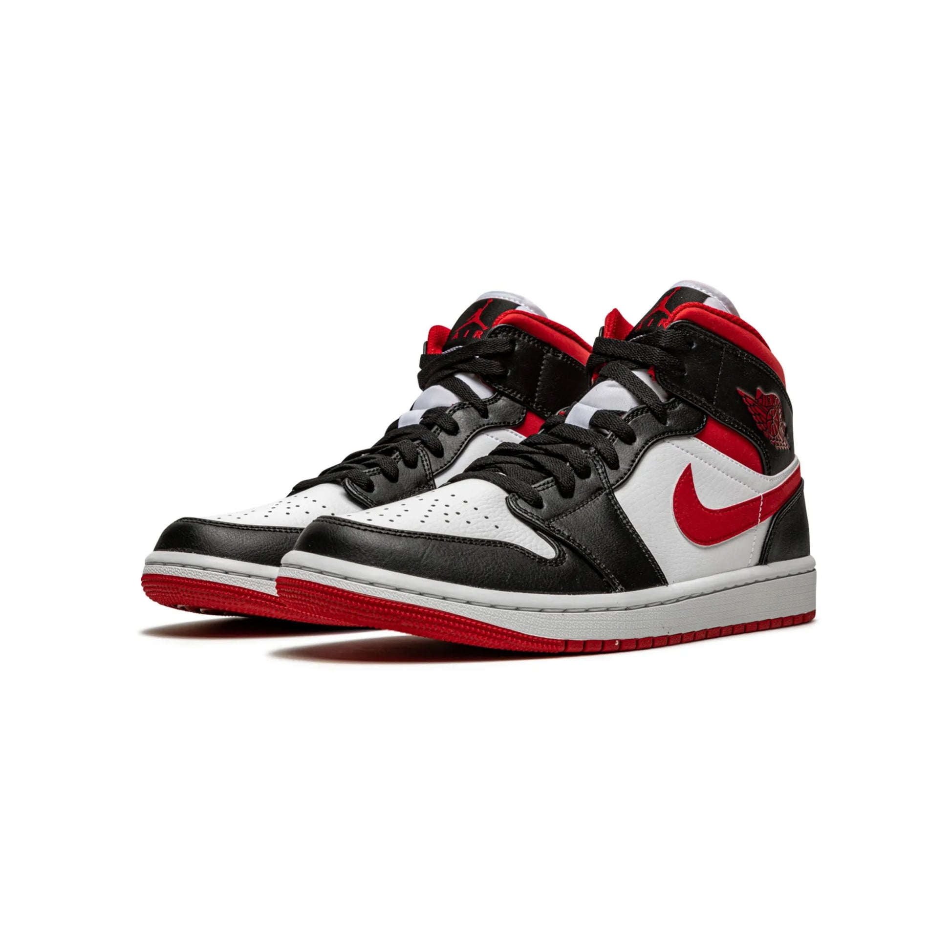 Jordan 1 Mid Gym Red Black White