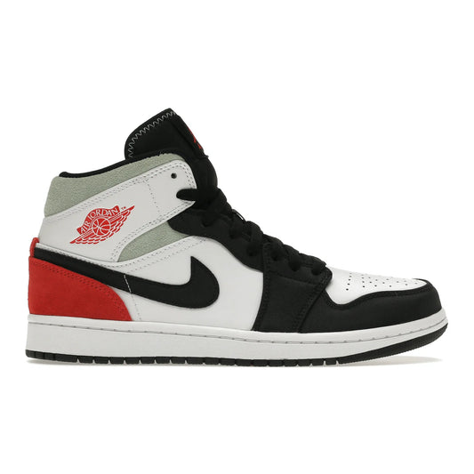 Jordan 1 Mid SE Red Black Toe