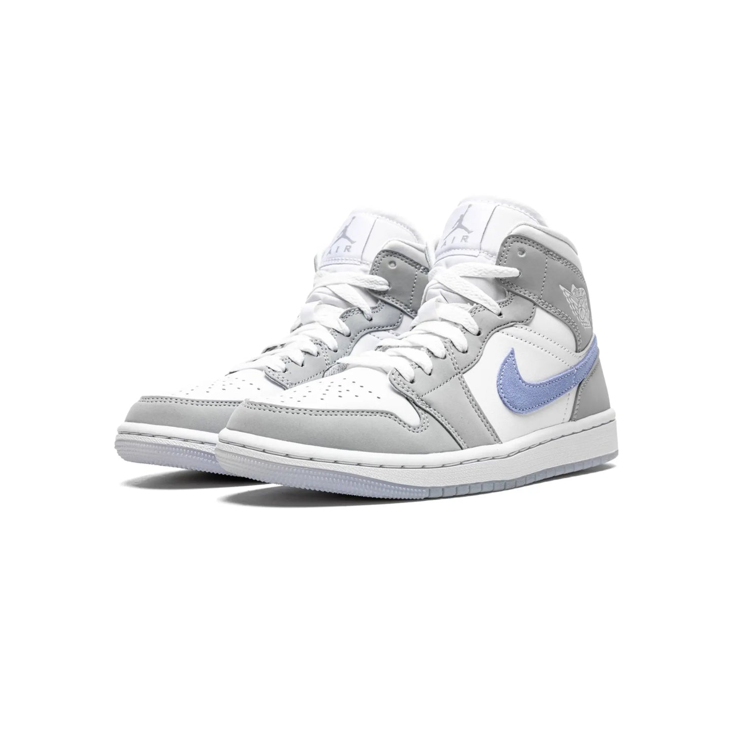 Jordan 1 Mid Wolf Grey Aluminum (Women's)