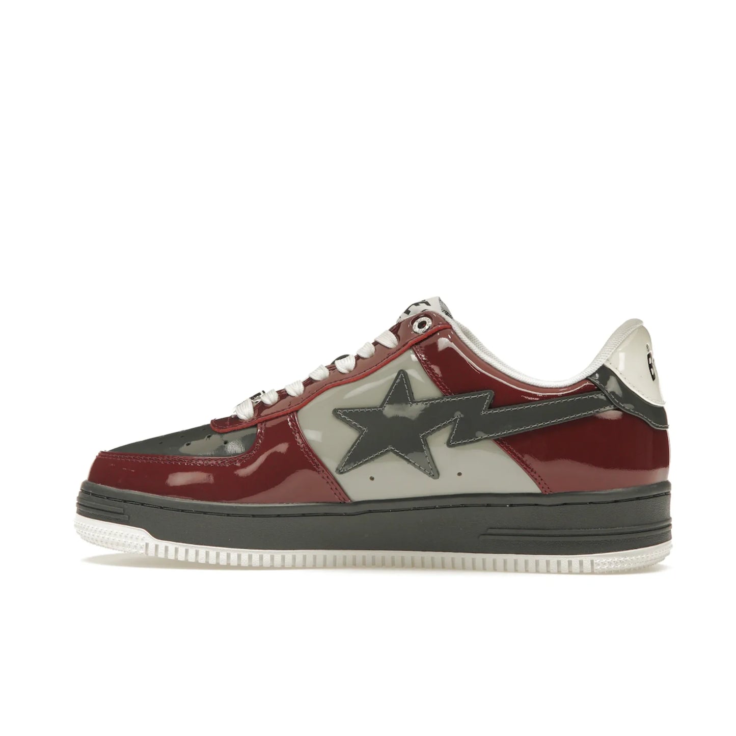 A Bathing Ape Bape Sta Nostalgic Burgundy Grey