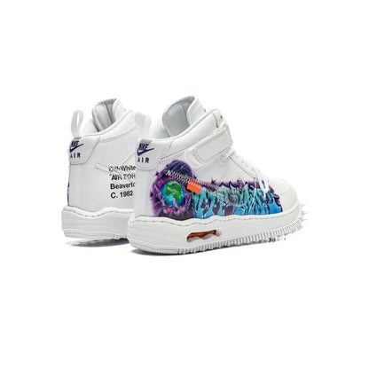 Nike Air Force 1 Mid Off-White Graffiti White