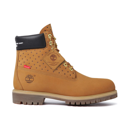 Timberland 6" Boot Supreme x Comme des Garcons Wheat