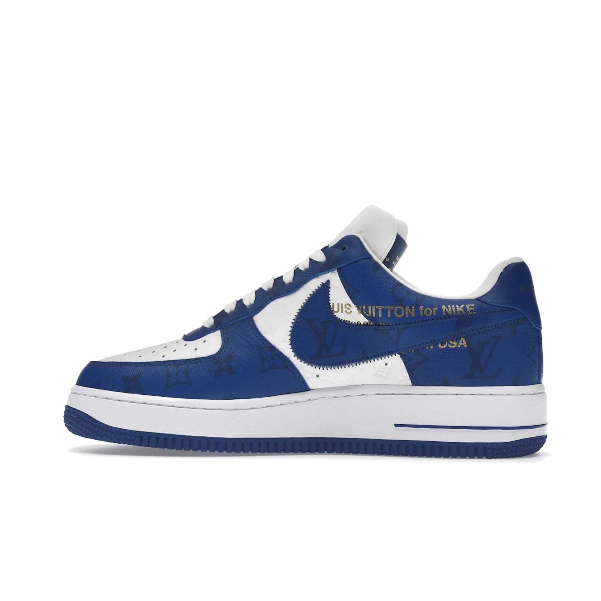 Louis Vuitton Nike Air Force 1 Low By Virgil Abloh White Royal