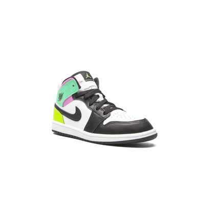 Jordan 1 Mid Pastel Black Toe (PS)