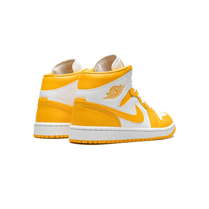 Jordan 1 Mid White University Gold (Women's)